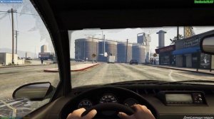 Играем в GTA 5 - Случайное событие 2: Водитель у бандитов