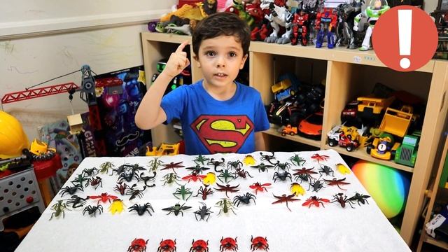 Учим Насекомых! Насекомые для Детей - Развивающее Видео