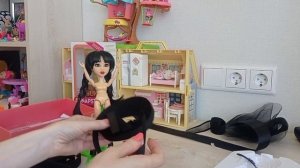 Мастер-класс. Шьём выпускное платье для куклы Уэнсдей Аддамс.