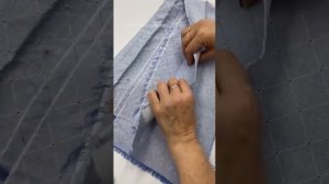 Воротничковый  дублерин. Какой применить температурный режим. #sewing #pattern #дублерин #шитье