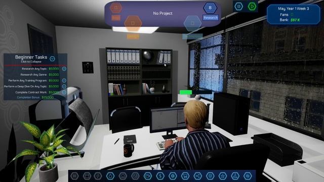 Game Dev Masters - Starting Our Own Company - Brand New Solo Developer In A Modern 3D Office Ep #1 смотреть онлайн