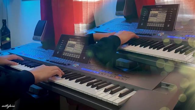 Song From A Secret Garden | Yamaha Tyros 5 by artzkie смотреть онлайн