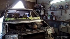 Т4.день 10й.как и чем подготовить к покраске сильно ржавую рамку лобового стекла.