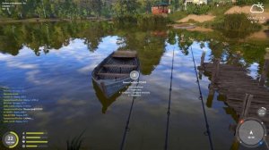 Закрываю трофейного окуня на оз. Комарином.