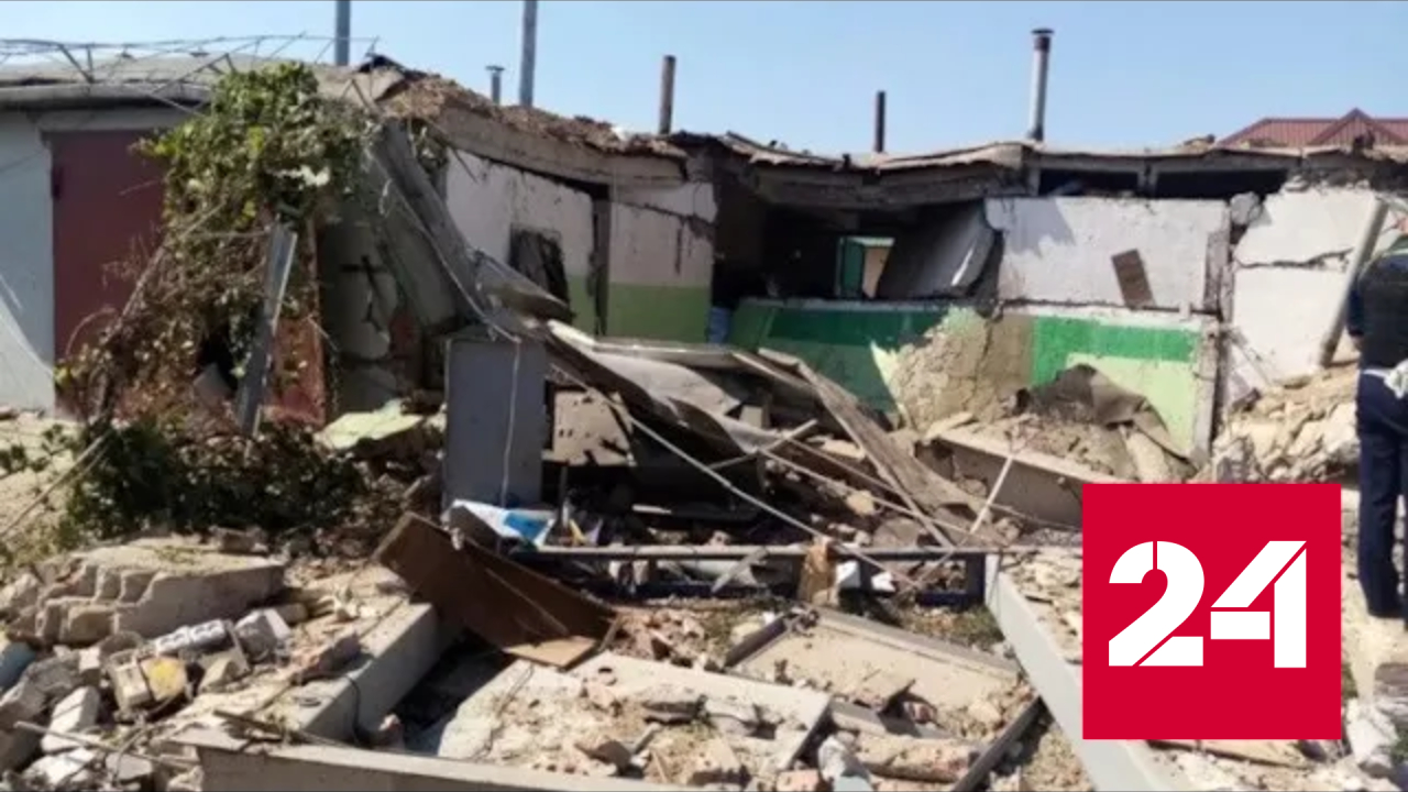 Спасатели показали кадры с места мощного взрыва в Волгодонске - Россия 24