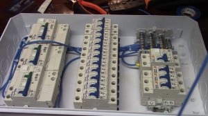 Сборка щитка для школы на продукции КЭАЗ