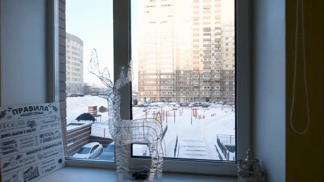 Семейная 3 - комн квартира с ремонтом, мебелью и техникой в ЖК "Северные Высоты" смотреть онлайн