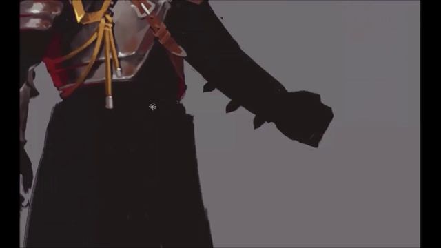 Digital painting knight - conceptart for game. смотреть онлайн