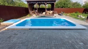 Строительство частного бассейна из полипропилена 6*3*1.5.