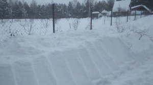 Снегопад в Калужской области