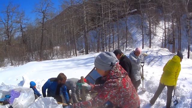Поход. Пик Черского. Уборка мусора. Ночевка в палатке. смотреть онлайн