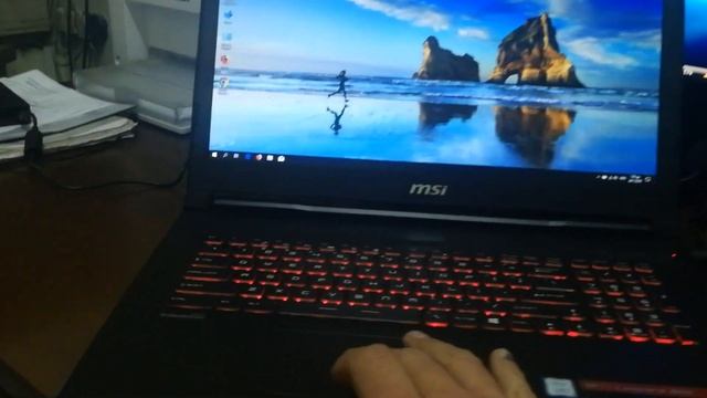 MSI GP73 Leopard 8RD Intel i7 Laptop Boot and Turn off Time