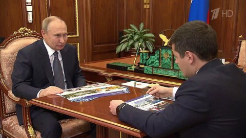 Владимир Путин провел встречу с губернатором Ямало-Ненецкого автономного округа