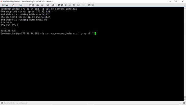 simple practice with grep command | How to wirte patterns for given requirement ? | Part-3 смотреть онлайн
