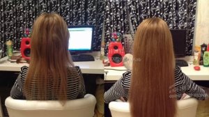 Безопасное наращивание волос на трессах