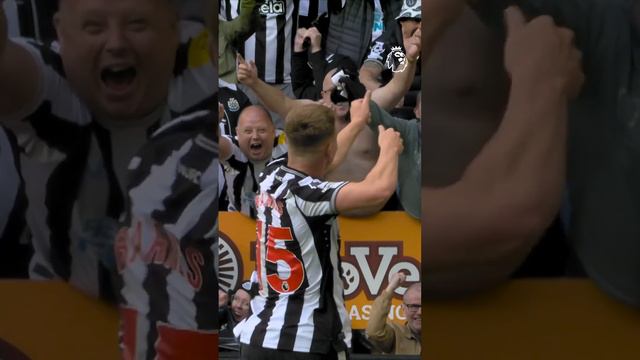 Come for the Harvey Barnes goal, stay for the fan’s reaction 🏹