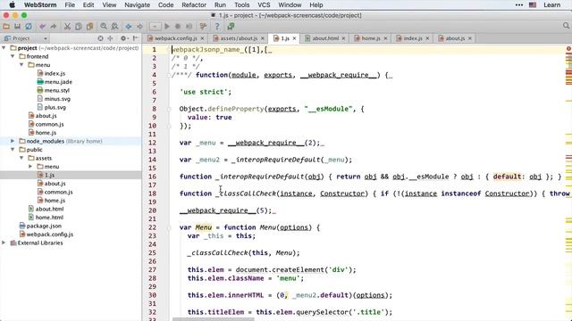 Webpack 7.1 Длинное кеширование - Повторение: пример конфига смотреть онлайн