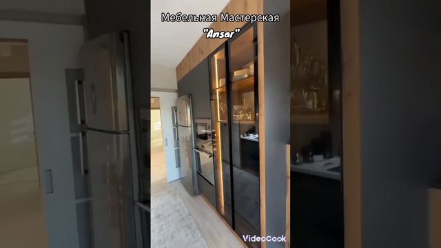 Современное дизайнерское решение для кухни. Для заказа писать: +79274166388. Мебель на заказ Казань