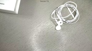 Распаковка Apple EarPods headphone plugMNHF2ZM/ A 3.5 mm + test