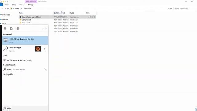 SourceTree Install on Windows 10 смотреть онлайн