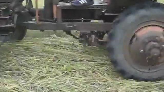 Самодельный минитрактор + конная косилка смотреть онлайн