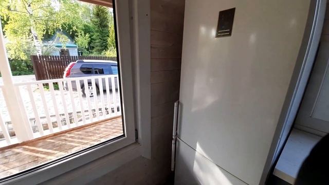 Дом 10 на 6 м. с террасой, “БАРНИ 58” - снаружи и внутри. Видеообзор дома в обжитом виде с мебель. смотреть онлайн