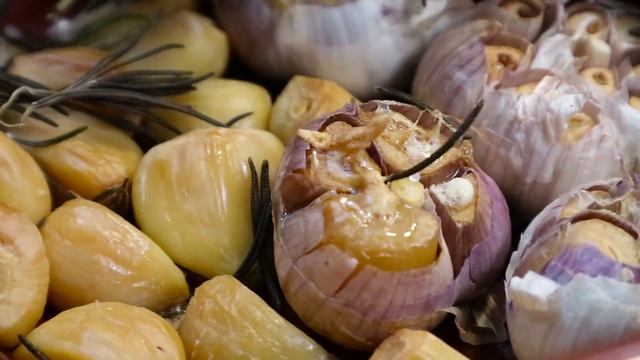 Чесночная паста по французски | Запеченный чеснок с розмарином | How to Roast Garlic |Pâte d’ail