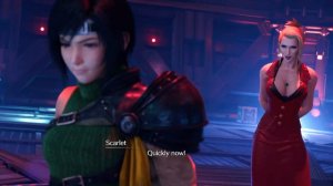 Final Fantasy VII Remake Intergrade Yuffie Boss Battle VS Scarlet