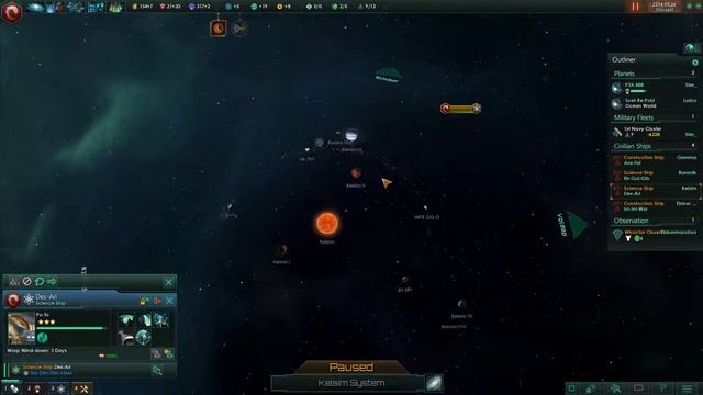 Stellaris  - Goauld Empire - GameplayLets play  7 Outpost