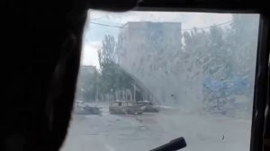 Первые кадры из города Лисичанска