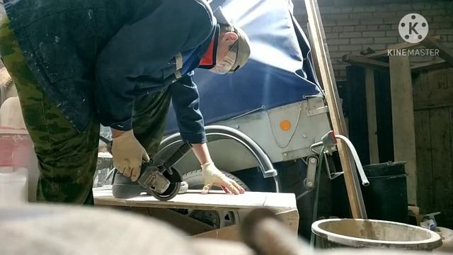 ПРАВЕЛЬНЫЙ РЕЗ ПЛИТКИ ГРАНИТ .НАРЕЗКА ПЛИТКИ БОЛГАРКОЙ. смотреть онлайн