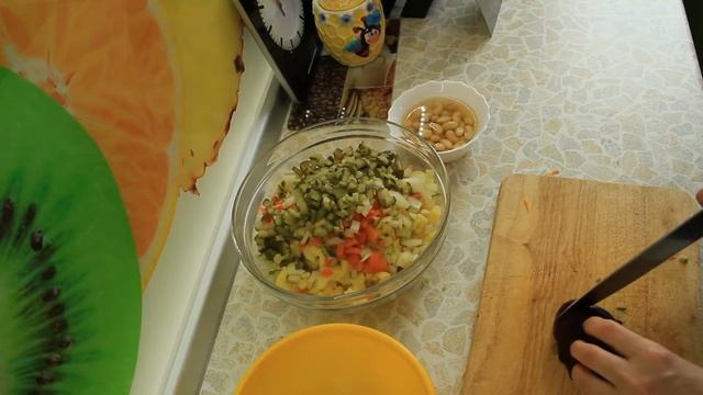 Овощной салат винегрет смотреть онлайн