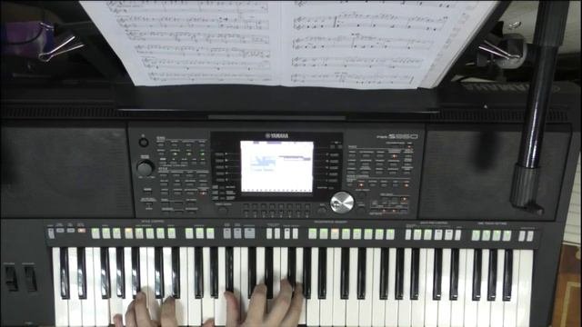 Home Again (Blackmore's Night) demo PSR S950. Лето 2019