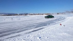 Дрифт на карьере