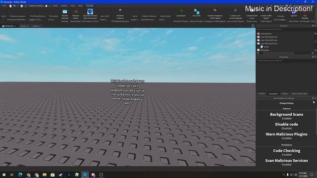 Roblox Server Defender Anti-Virus Plugin VS Free Models! смотреть онлайн