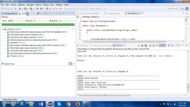Test Automation framework with Cucumber-JVM, Maven, Selenium, Page Object Design Pattern, POM