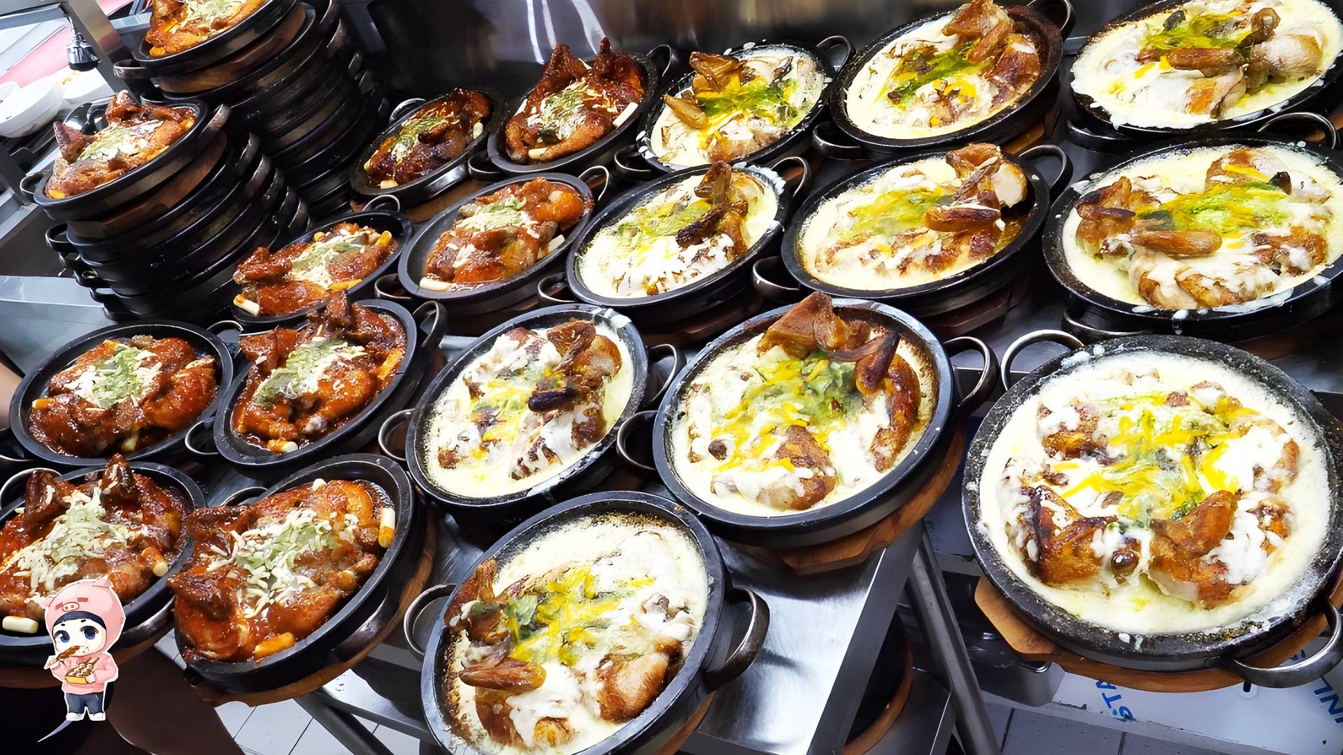 Как приготовить потрясающую курицу-гриль - Корейская уличная еда на дровах