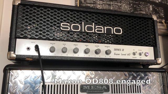 Soldano SL-60 Series II Superlead playthrough смотреть онлайн