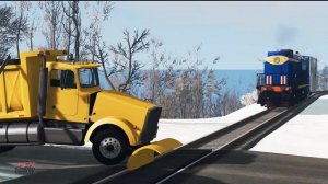 Train Crash #3 | Beamng Drive | High speed Crash