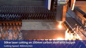 50kW fiber laser cutting machine | Han's Laser