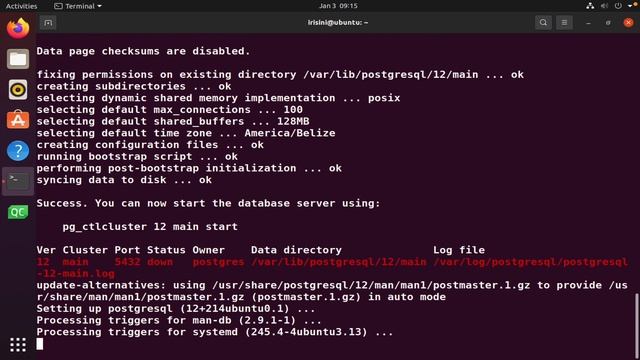 Install PostgreSQL on Linux смотреть онлайн