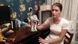"История игрушек" - обзор кукол Вуди и Базза Светика.