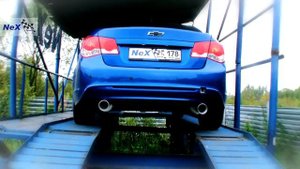 NeX® _Chevrolet Cruze Sedan.ЭКСКЛЮЗИВ! Глушитель раздвоенный. Насадки диам.101 мм. В особом внимани