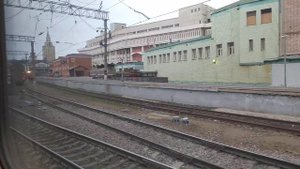 Ранним утром на поезде: №043С Имеретинский курорт (Олимпийский парк) — Москва. Казанский вокзал.
