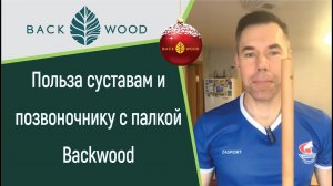 Польза суставам и позвоночнику вместе с гимнастической палкой Backwood!