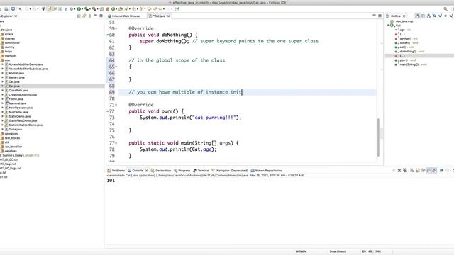 Daily Dose of Java -- Part 92: Instance Initializers смотреть онлайн