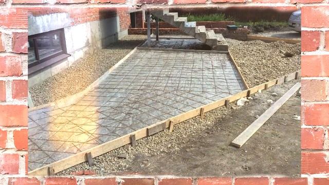 Дорожки из бетона своими руками. Садовые дорожки из бетона