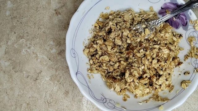 Всего три продукта и постное печенье готово!