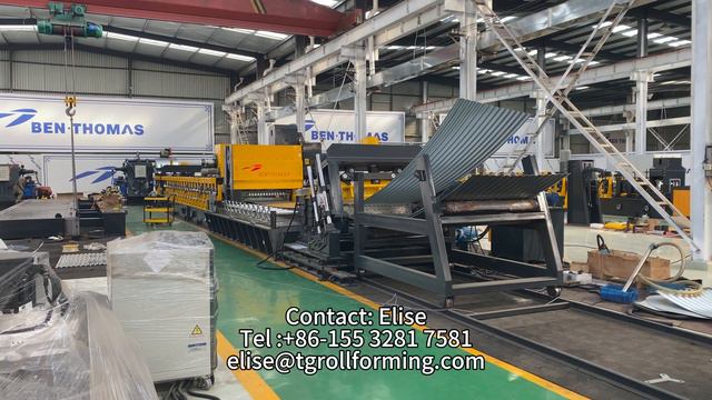 Профилегибочный стан общего назначения для производства гофрированных профилей смотреть онлайн