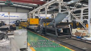 Профилегибочный стан общего назначения для производства гофрированных профилей